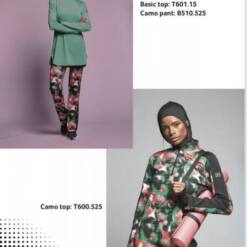 women comfortable stylish long sleeve shirt with matching long pant training suite sf1 t512.701 s-2xl