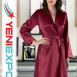 Plus Size Long Satin Nightgowns And Robes Images Women Silky Soft 007 S - Xl 71 From Turkey women bridal bridesmaid robe dressing gown bohemia nightgown long 005 violet s - xl
