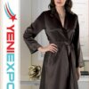 Women Silky Soft Satin Nightgown Robe Short 005 Green S- Xl M100 13 From Turkey women bridal bridesmaid robe dressing gown bohemia nightgown long 005 violet s - xl