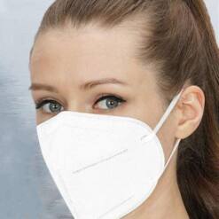 tek kullanımlık yüz ağız burun dokuma olmayan maske 3 katlı elastik kulak halkası ecm fda nefes alabilir ve rahat