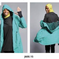 women comfortable rain coat j600.15  sf1  s-2xl