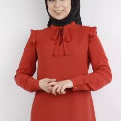 women chic stylish long sleeve short length  blouse size 38-48 jk 4401