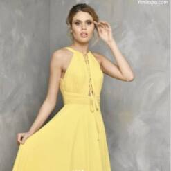 Woman Wholesale Glamour Modern Hug Shoulder Mixed Color Dress Fv 112 4 From Turkey woman wholesale glamour modern hug shoulder mixed color dress fv 112