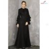 mujer mayorista vestido glamour manga larga color azul bebe 100