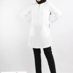 Damen schicke stylische Langarmbluse Größe 38-48 jk 5517