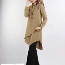 Women Chic Stylish Long Sleeve Blouse Size 38-48 Jk 5520