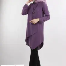 女性のシックなスタイリッシュな長袖ブラウス サイズ 38-48 jk 555