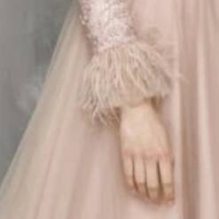Woman Wholesale Glamour Tulle Dress Long Sleeve Dark Ivory Color Fv 105 5 From Turkey woman wholesale glamour tulle dress long sleeve dark ivory color fv 105