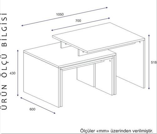 1037 MIDDLE TABLE , COFFEE TABLE