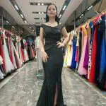 Lovely Evening Party Dress Long Me