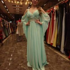 splendid evening dress short knee wholesale 7183