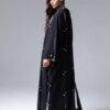 Abaya noire chic Ganj ornée de perles A237220BK 18, importée de Turquie abaya verte détaillée perle ganj luxueuse a237220gr
