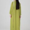 Abaya noire chic Ganj ornée de perles A237220BK 26, importée de Turquie abaya verte détaillée perle ganj luxueuse a237220gr