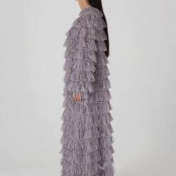 Niagara Hand Embroidered Abaya Gray Tassel Detailed Limited Edition A237208 10 From Turkey niagara hand embroidered abaya gray tassel detailed limited edition a237208