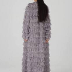 Niagara Hand Embroidered Abaya Gray Tassel Detailed Limited Edition A237208 8 From Turkey niagara hand embroidered abaya gray tassel detailed limited edition a237208