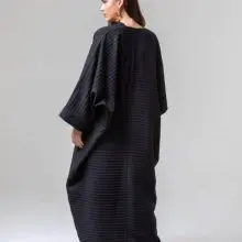 вишуканий gobİ чорна абая a237217bl турецький джеллаба хіджаб жіночий кафтан