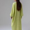 şık gobİ yeşil abaya a237217gr türk djellaba tesettür kadın kaftan