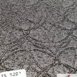 fancy jacquard textile  shiny grey color ts 5203