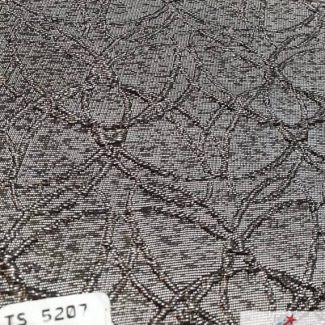 Fancy Jacquard Textile  Shiny Grey Color TS 5207...