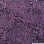 Jacquard Textile Fabric Purple Col
