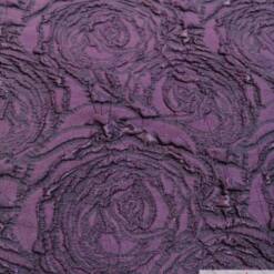 jacquard textile fabric purple color ts 4924