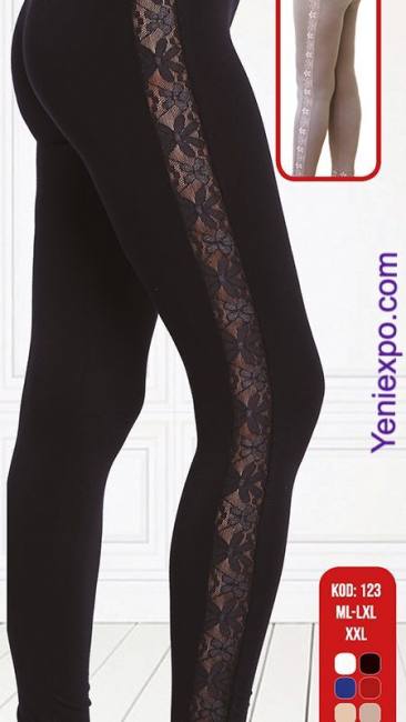 Ladies Transparent Full Length Legging 123 Sy Size M-Xxl From Turkey ladies fancy high rise full length legging 156 sy size m-xxl