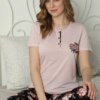 kadın rahat yumuşak pijama 2517uk aly beden m-xxl