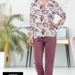 women comfy soft sleepwear 2422uk aly size m-xxl