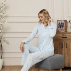 Women Comfy Soft Sleepwear 2505Uy Aly Size M-Xxl 5 From Turkey women comfy soft sleepwear 2505uy aly size m-xxl