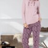 لباس خواب نرم زنانه 2452uk aly سایز m-xxl