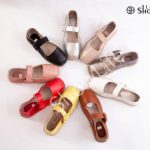 ShowLife Women Sandals Leather Upper Casual Shoes Sneakers