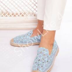 Showlife Designer Red Suede Slip On Espadrilles Women Flats Summer 11 From Turkey showlife women sandals open toe casual ankle strap platform wedges shoes summer style