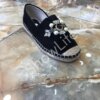 Showlife Rhinestone Bling Suede Slip On Espadrilles Women Flats 4 From Turkey showlife women sandals open toe casual ankle strap platform wedges shoes summer style