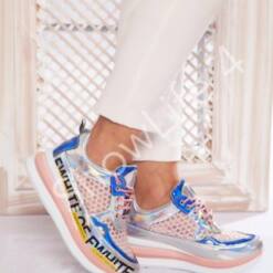 Showlife Women Sneakers Youthful Metallic Comfortable Walking Shoes 12 From Turkey showlife women sandals open toe casual ankle strap platform wedges shoes summer style