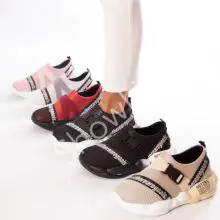 ShowLife Multi Color Summer Walking Women Shoes Sneakers Buckle Casual