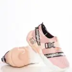 ShowLife Pink Summer Walking Women Shoes Sneakers Buckle Casual