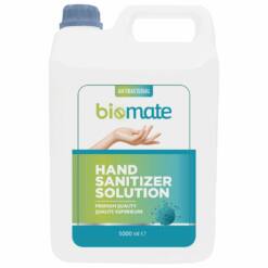 biomate antibacterial hand sanitizer 5000 ml gel solution