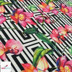 High Quality Home Textile Fabric Luxurious Colorful Tropical Digital Printed Mpy 4 From Turkey high quality home textile fabric luxurious colorful tropical digital printed mpy