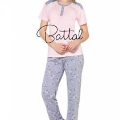 Women’s Simply Cool Stretchable Sleepwear Set 219Kyb Aly Size M-2Xl 2 From Turkey women’s simply cool stretchable sleepwear set 219kyb aly size m-2xl