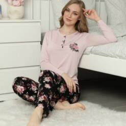 Women Comfy Soft Sleepwear 2517Uk Aly Size M-Xxl 4 From Turkey women comfy soft sleepwear 2517uk aly size m-xxl