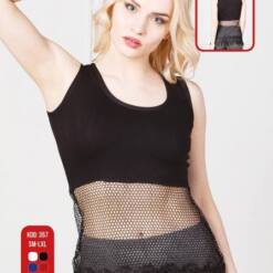 women transparent  tank tops  357  sy  size  s-xl