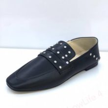 ShowLife Elegant Black Women Shoes High Quality Slip Ons