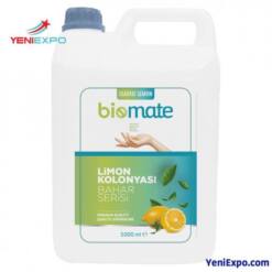 Biomate Colonia Hand Lemon Cologne 80° Premium Quality 400Ml,1000Ml,5000Ml Pack 4 From Turkey yeniexpo biomate sanitizer antibacterial turkey exporter