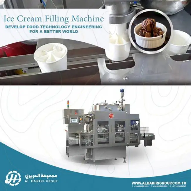 Ice creame production lines al hariri group alharirigrup yeniexpo exporter