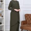 Stylish Stony Cape Women'S Suit With Modest Hijab - Superb Quality - Model Mdc119 57 From Turkey modacizgi hijab stylish dress outfits