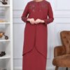 Stylish Stony Cape Women'S Suit With Modest Hijab - Superb Quality - Model Mdc119 48 From Turkey modacizgi hijab stylish dress outfits