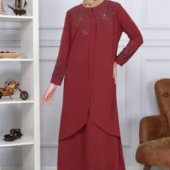 Stylish Stony Cape Women'S Suit With Modest Hijab - Superb Quality - Model Mdc119 47 From Turkey modacizgi hijab stylish dress outfits