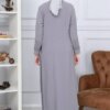 Stylish Stony Cape Women'S Suit With Modest Hijab - Superb Quality - Model Mdc119 59 From Turkey stylish stony cape women's suit with modest hijab - superb quality - model mdc119