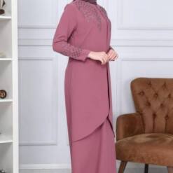 Stylish Stony Cape Women'S Suit With Modest Hijab - Superb Quality - Model Mdc119 33 From Turkey modacizgi hijab stylish dress outfits