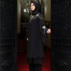 Ultimi modelli di abiti eleganti a due pezzi per donne musulmane - Modello 4614 25 dalla Turchia ultimi eleganti abiti modesti in due pezzi per donne musulmane - stile 4614